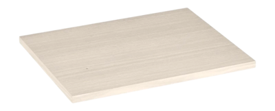 Kastplank Blomus Sukoya White Lacquered Oak Veneer Metal (50 x 40 cm)