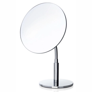 Miroir de Maquillage Spiegel Blomus Vista Acier Inoxydable Rond Brillant