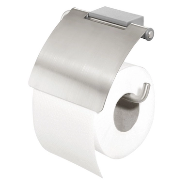 Porte-Papier Toilette Clapet Tiger Cliqit Acier Inoxydable Gris