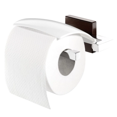 Porte-Papier Toilette Clapet Tiger Zenna Métal Plastique Bois