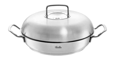 Poêle et Casserole à Gratiner Fissler Original Profi Collection Avec Couvercle High-Dome 24 cm