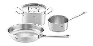 Pannenset Fissler Original Profi Collection Met RVS Deksels (3-Delig) 23