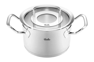 Casserole Fissler Original Profi Collection avec Couvercle en Verre 16 cm