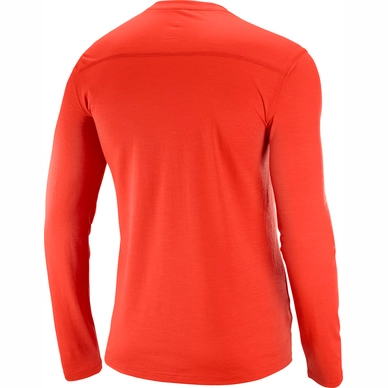 Longsleeve Salomon Men X Wool LS Fiery Red