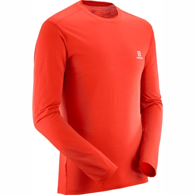 Longsleeve Salomon Men X Wool LS Fiery Red
