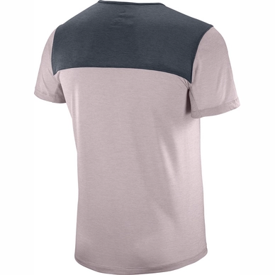T-Shirt Salomon Men Cosmic Block SS Gull Gray Graphite