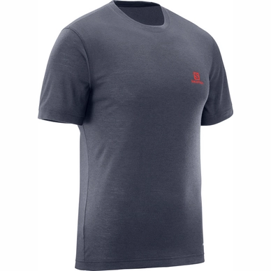 T-Shirt Salomon Men Explore SS Graphite