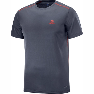 T-Shirt Salomon Men Stroll SS Graphite