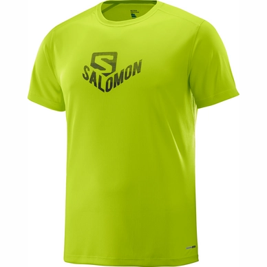 T-Shirt Salomon Stroll Graphic SS Acid Lime Herren