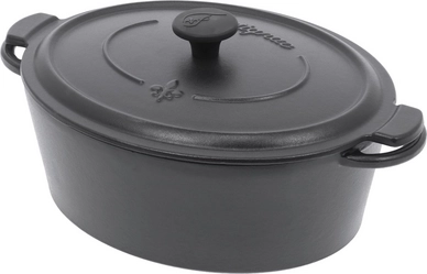Braadpan Fontignac Mains Libres Ovaal Zwart 29 cm