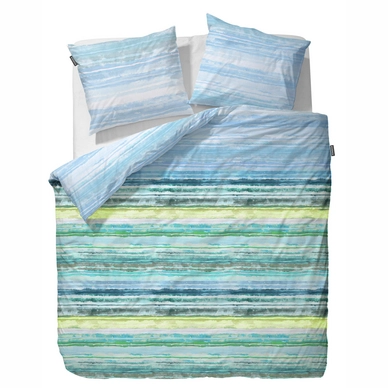 Taies d'oreiller Essenza Daya Blue Satin (50 x 75 cm)