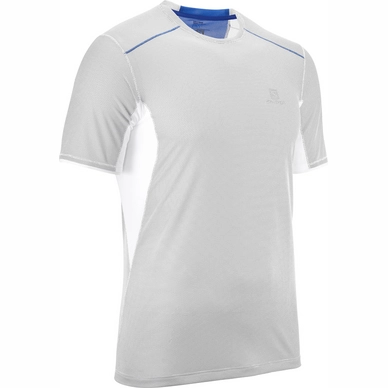 T-Shirt Salomon Men Trail Runner SS White Surf The Web