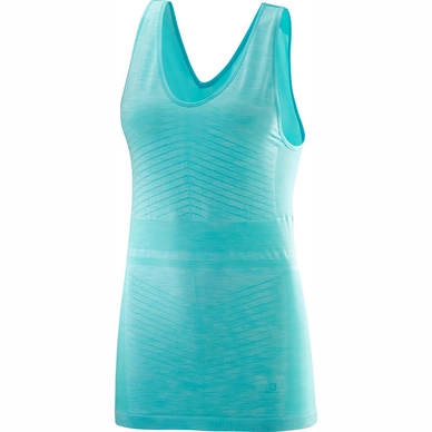 Tanktop Salomon Women Elevate Move'On Blue Curacao