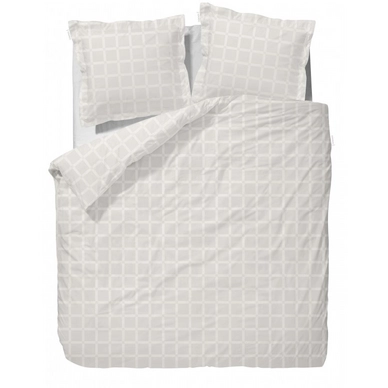 Taies d'oreiller Essenza Sienna Oyster Satin de Coton (65 x 65 cm)