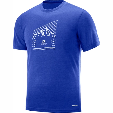 T-Shirt Salomon Men Explore Graphic SS Surf The Web Herren