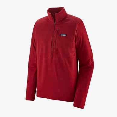 Pull Patagonia Homme R1 PO Classic Red