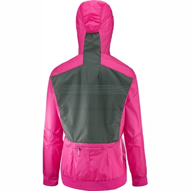 Jas Salomon Women Lightning Aero FZ Hoodie Pink Yarrow