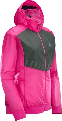 Jas Salomon Women Lightning Aero FZ Hoodie Pink Yarrow