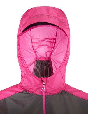 Jas Salomon Women Lightning Aero FZ Hoodie Pink Yarrow