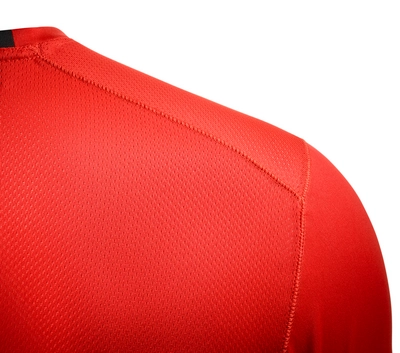 T-Shirt Salomon Men Agile + SS Fiery Red