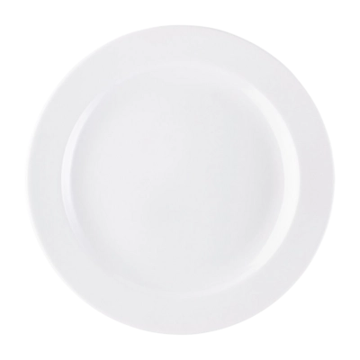 Bord Rosenthal Form 1382 Rim White 25 cm