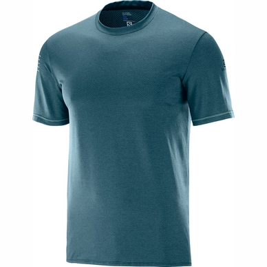 T-Shirt Salomon Pulse SS Reflecting Pond Heat Herren