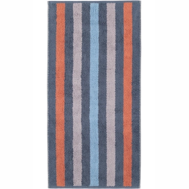 Douchelaken Cawö Heritage Stripes Night Blue (80 x 150 cm)