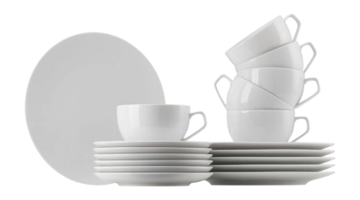 Koffieset Rosenthal TAC White (18-delig)
