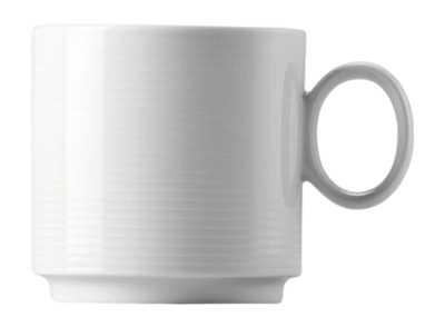 Coffee Cup Thomas Loft 4 Tall Stackable White 200 ml