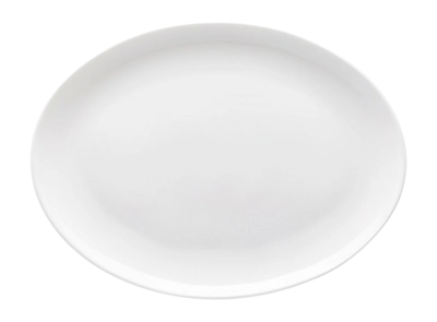 Piatto da portata ovale in porcellana Rosenthal Jade 35 cm, Bone China