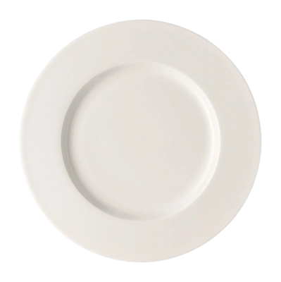 Plate Rosenthal Brillance Rim White 23 cm