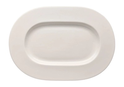 Piatto da portata in porcellana Rosenthal Brillance 34 x 24 cm, Bone China