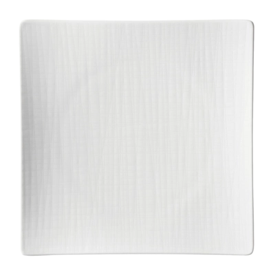 Teller Rosenthal Mesh Square Flat White 27 cm