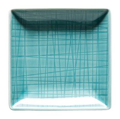 Schotel Rosenthal Mesh Square Aqua 10 cm
