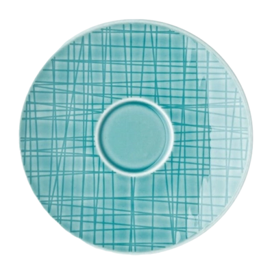 Saucer Rosenthal Mesh Espresso Aqua 12 cm