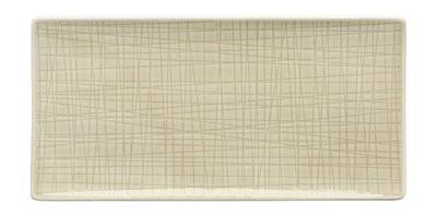 Dish Rectangular Rosenthal Mesh Flat Cream 26 x 13 cm