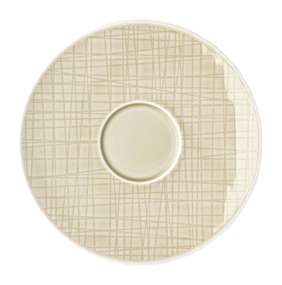 Coffee Saucer Rosenthal Mesh 4 Tall Cream 15.5 cm