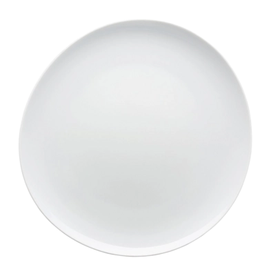 Piatto piano coupe in porcellana Rosenthal Junto Ø 27 x h 2 cm, Bianco