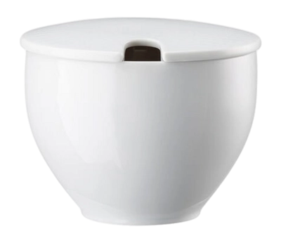 Zuccheriera in porcellana Rosenthal Junto 280 ml, Bianco