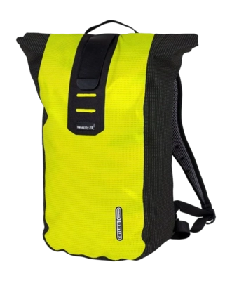 Rucksack Ortlieb Velocity 23 L Hi-Vis Unisex Neon Yellow Black Reflective