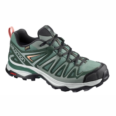 Chaussures de Trail Salomon Women X Ultra 3 Prime GTX Balsam Green