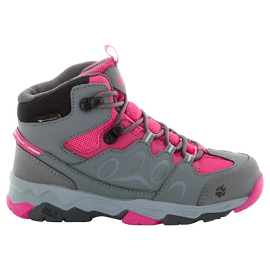 Chaussures de Marche Jack Wolfskin MTN Attack 2 Texapore Mid Kids Pink