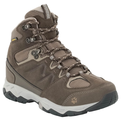 Chaussures de Randonnée Jack Wolfskin Women MTN Attack 6 Texapore Mid Coconut Brown Grey