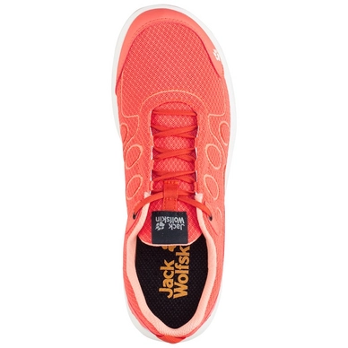 Trailrunningschoen Jack Wolfskin Women Monterey Ride Low Hot Coral