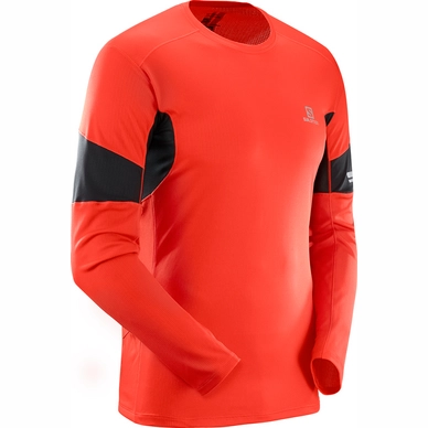 Longsleeve Salomon Men Agile LS Fiery Red