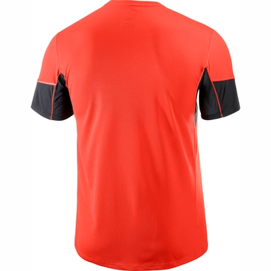 T-Shirt Salomon Men Agile SS Fiery Red