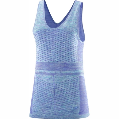 Débardeur Salomon Women Elevate Move'On Purple Opulence Blue Curacao