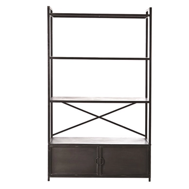 Boekenkast By-Boo Ventana Black