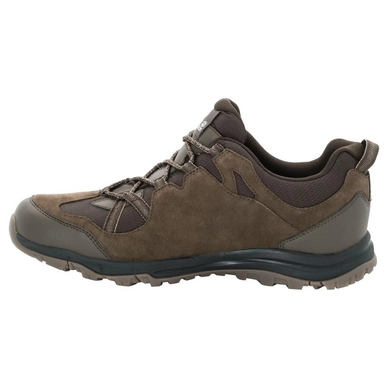 Wandelschoen Jack Wolfskin Men Rocksand Texapore Low Dark Wood