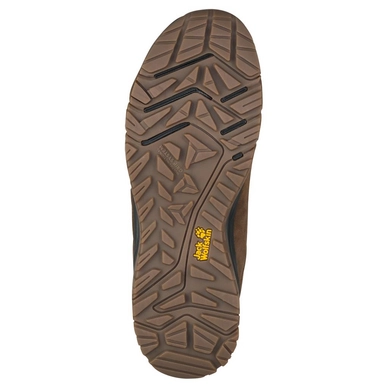 Wandelschoen Jack Wolfskin Men Rocksand Texapore Low Dark Wood